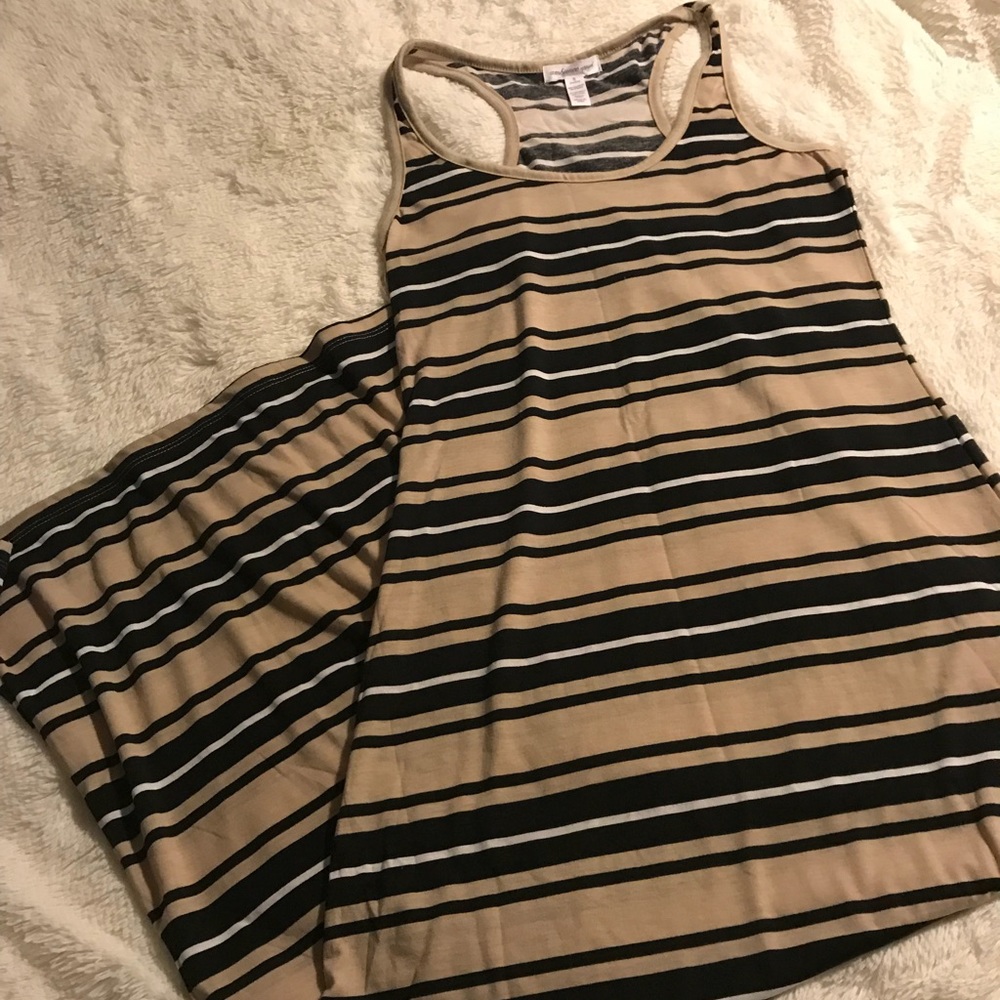 NWOT Ambiance Apparel Striped Dress